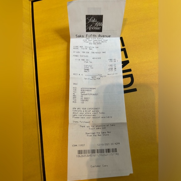 fendi ff poncho - Picture 7 of 7